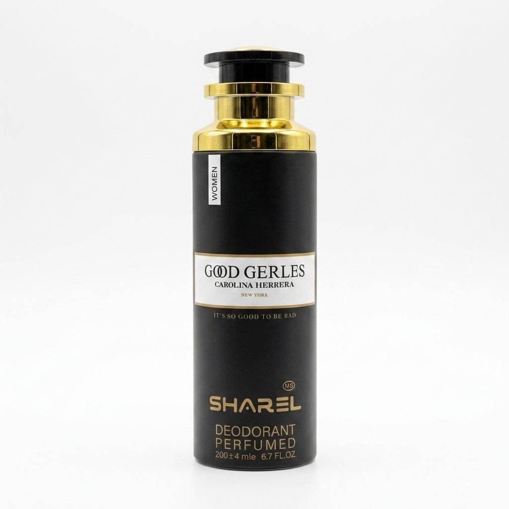 🌸 اسپری دئودورانت زنانه شارل Sharel مدل گودگرل - عکس 1 از 1
