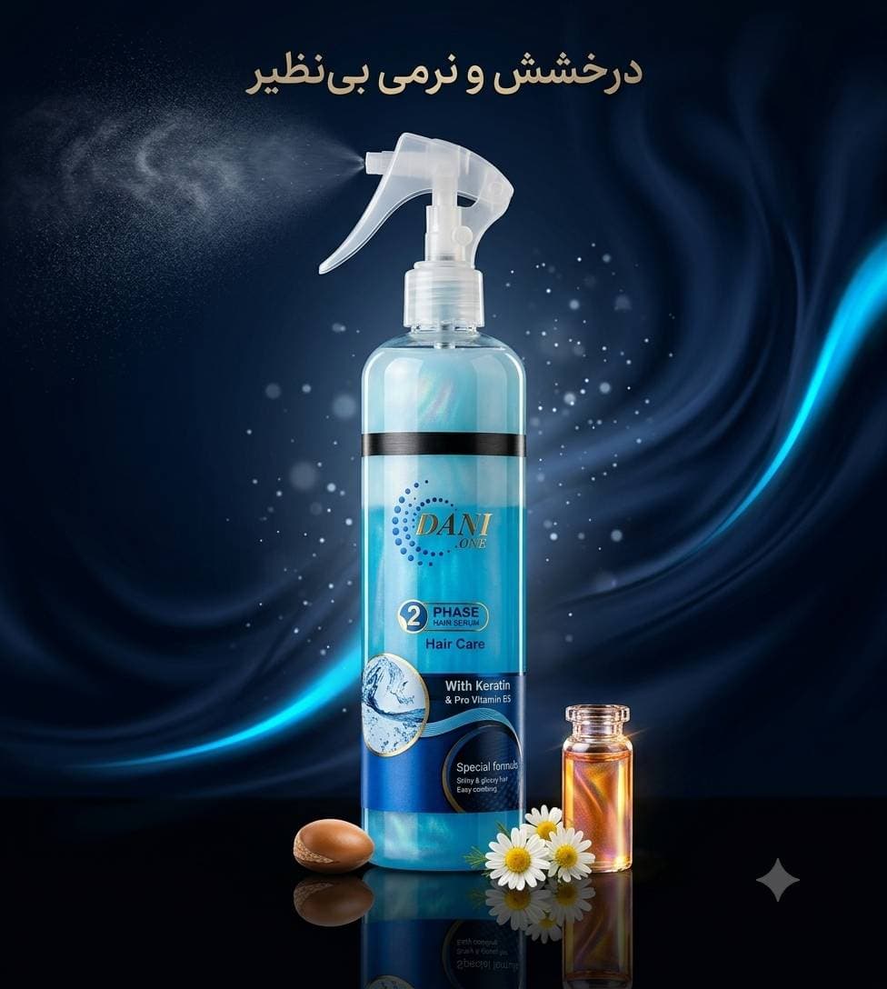 سرم دوفاز آبی دنی وان - عکس 2