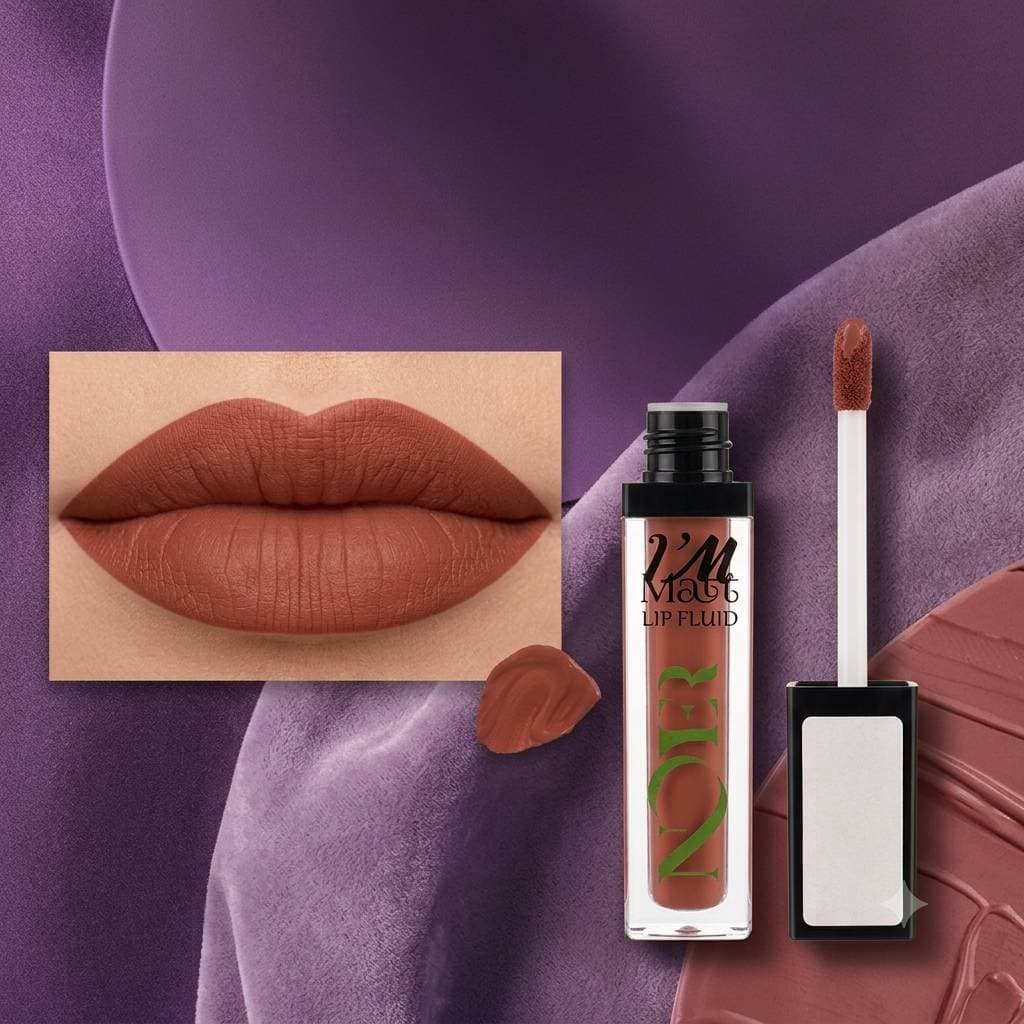 رژ لب مایع ۲۴ ساعته بدون سرب NOYER - نویر-Noyer - رژ لب