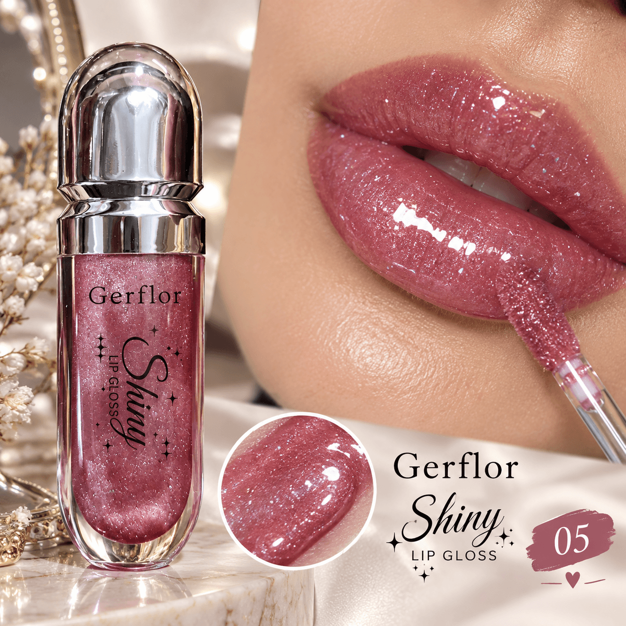 ​لیپ‌گلاس شاین گرفلور (Gerflor) مدل Liquid Shine - عکس 5